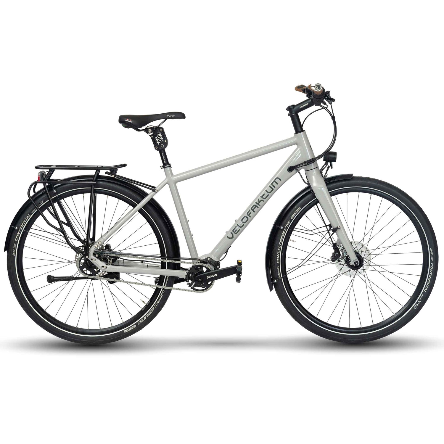 Velofaktum Via Mala mit Pinion Getriebe in Seitenansicht